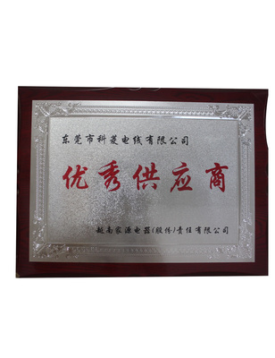 优秀供应商